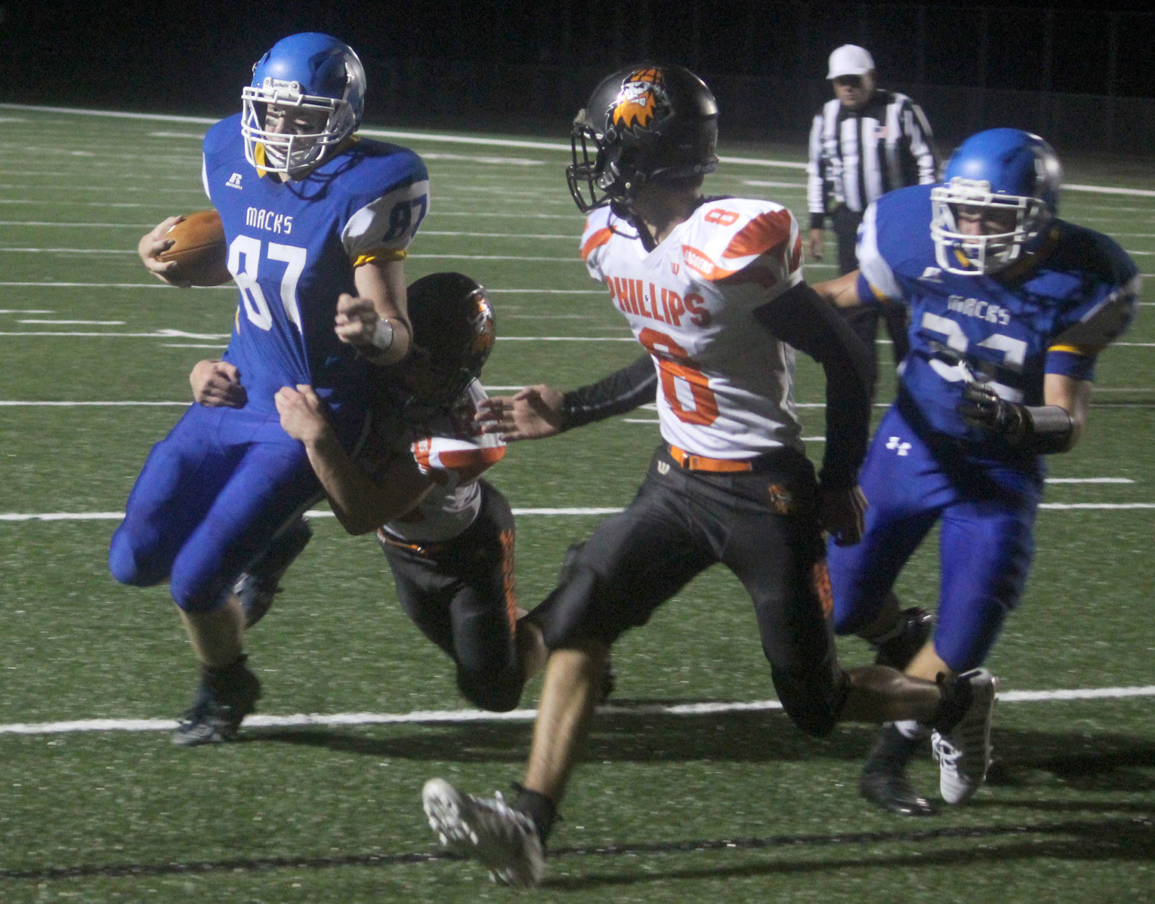 Phillips at McDonell football 9-27-19